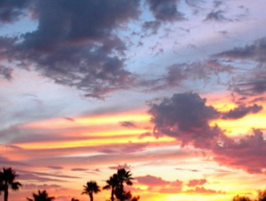 sunset photo